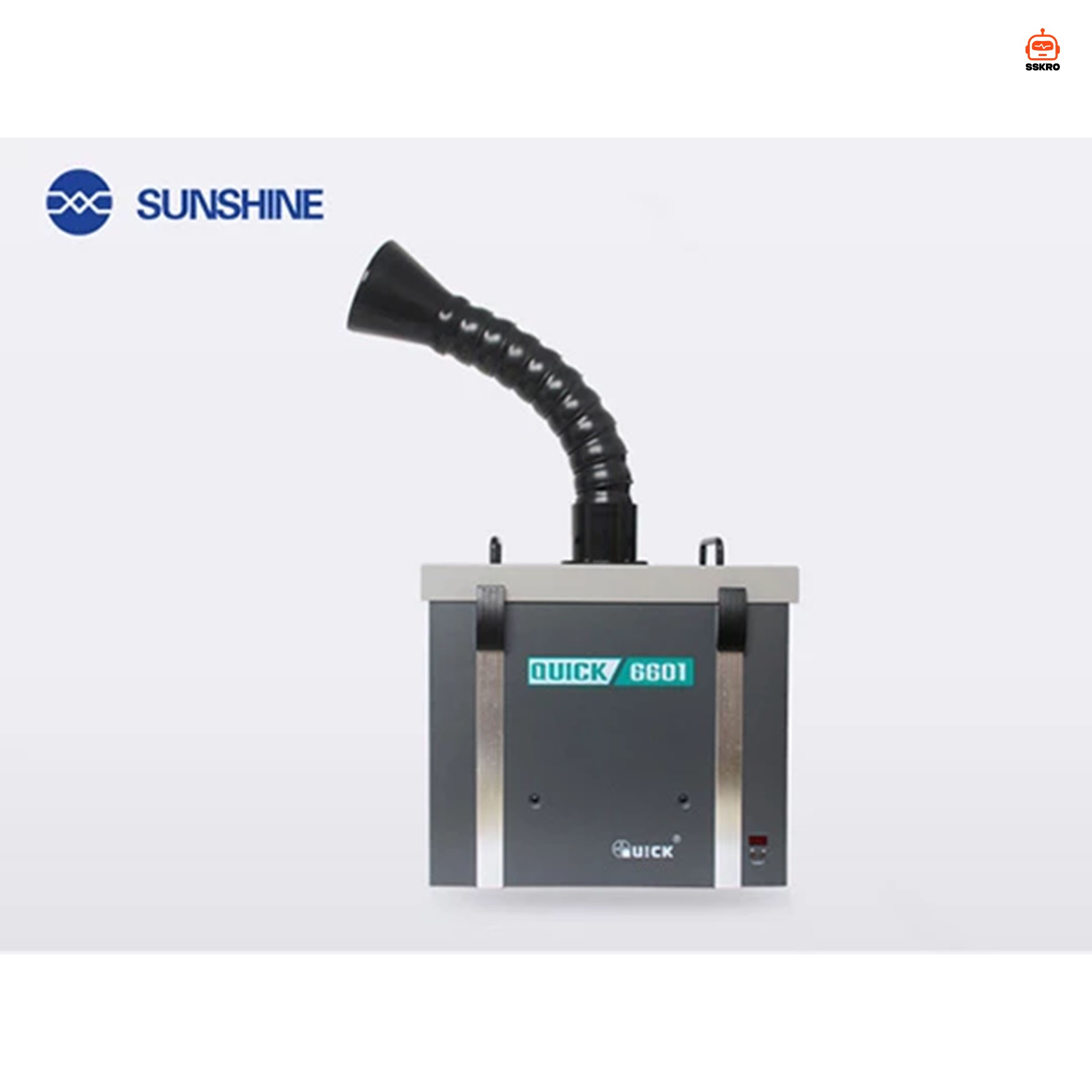 QUICK 6601 เครื่องดูดควัน แรงดัน2400Pa Fume Purifying & Filtering System Single Station