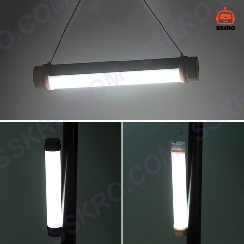 โคมไฟกลางแจ้งบาร์แบบชาร์จไฟได้แบบพกพาไฟฉุกเฉิน Portable LED Light Q6 รุ่น/รหัส Q6 รูปที่ 5