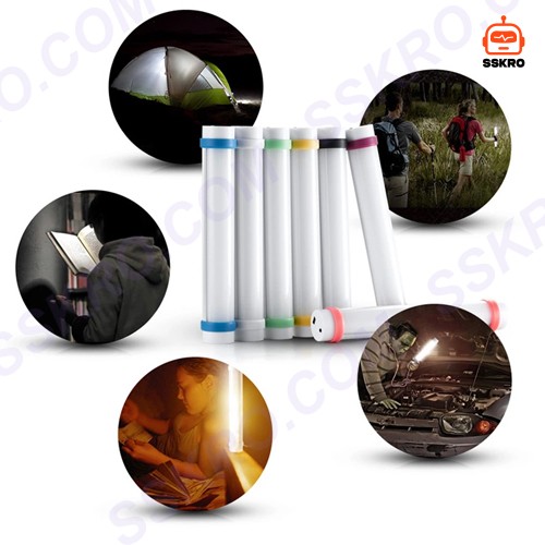 โคมไฟกลางแจ้งบาร์แบบชาร์จไฟได้แบบพกพาไฟฉุกเฉิน Portable LED Light Q6 รุ่น/รหัส Q6 รูปที่ 8