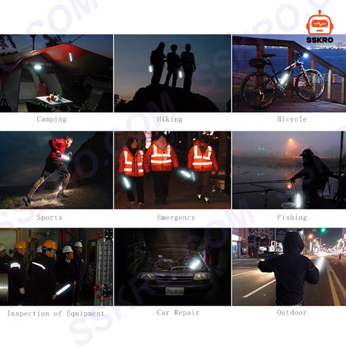 โคมไฟกลางแจ้งบาร์แบบชาร์จไฟได้แบบพกพาไฟฉุกเฉิน Portable LED Light Q6 รุ่น/รหัส Q6 รูปที่ 9