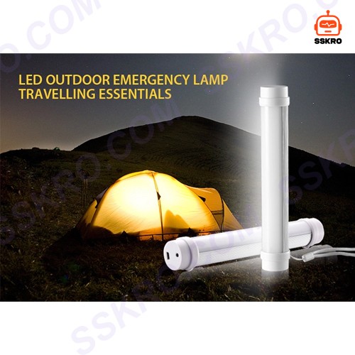 โคมไฟกลางแจ้งบาร์แบบชาร์จไฟได้แบบพกพาไฟฉุกเฉิน Portable LED Light Q6 รุ่น/รหัส Q6 รูปที่ 10
