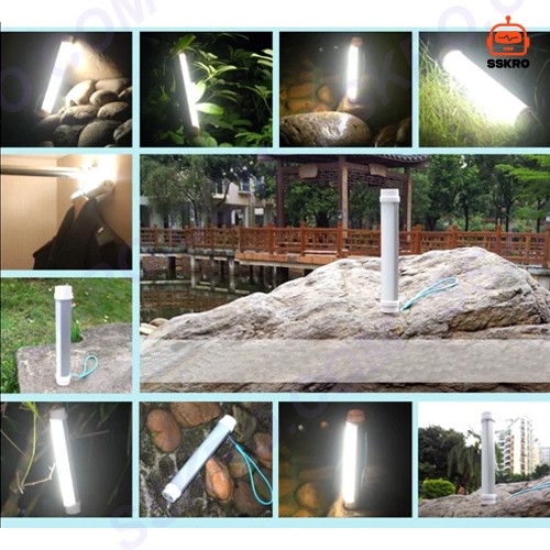 โคมไฟกลางแจ้งบาร์แบบชาร์จไฟได้แบบพกพาไฟฉุกเฉิน Portable LED Light Q6 รุ่น/รหัส Q6 รูปที่ 11