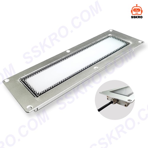 โคมไฟส่อง LED สำหรับ เครื่องแกะสลักและกัด เครื่องมือเครื่อง CNC EDM เครื่องเจาะและต๊าป ศูนย์เครื่องจักรกลซีเอ็นซี โรงงาน บ้าน ฯลฯ รุ่น/รหัส 280mm (12Watt) รูปที่ 3