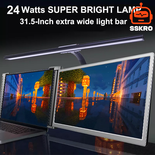36Watt 2400LM โคมไฟตั้งโต๊ะ LED พร้อมแคลมป์ Touch And Tomote control ไฟสำนักงานขนาดใหญ่ Bright Auto Dimming สำหรับ Workbench Studio โต๊ะทำงาน จอมอนิเตอร์ คอมพิวเตอร์ สถาปนิ รุ่น/รหัส ็็DL-H01 รูปที่ 7
