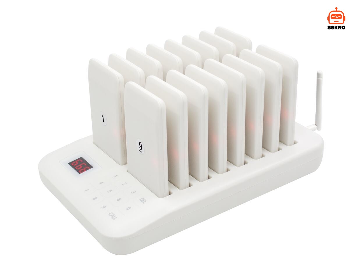 CATEL CTP302/CTP320 ระบบเรียกคิวลูกค้าแบบไร้สาย (Wireless Paging System) ยอดนิยมสำหรับร้านอาหาร ร้านกาแฟ หรือฟู้ดคอร์ด เพื่อให้ลูกค้าไปนั่งรอที่โต๊ะได้โดยไม่ต้องยืนออกันที่หน้าเคาน์เตอร์ ช่วยลดความแออัดและเพิ่มความสะดวกในร้าน รุ่น/รหัส CTP302 รูปที่ 17