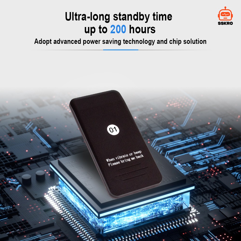 CATEL CTP302/CTP320 ระบบเรียกคิวลูกค้าแบบไร้สาย (Wireless Paging System) ยอดนิยมสำหรับร้านอาหาร ร้านกาแฟ หรือฟู้ดคอร์ด เพื่อให้ลูกค้าไปนั่งรอที่โต๊ะได้โดยไม่ต้องยืนออกันที่หน้าเคาน์เตอร์ ช่วยลดความแออัดและเพิ่มความสะดวกในร้าน รุ่น/รหัส CTP302 รูปที่ 7