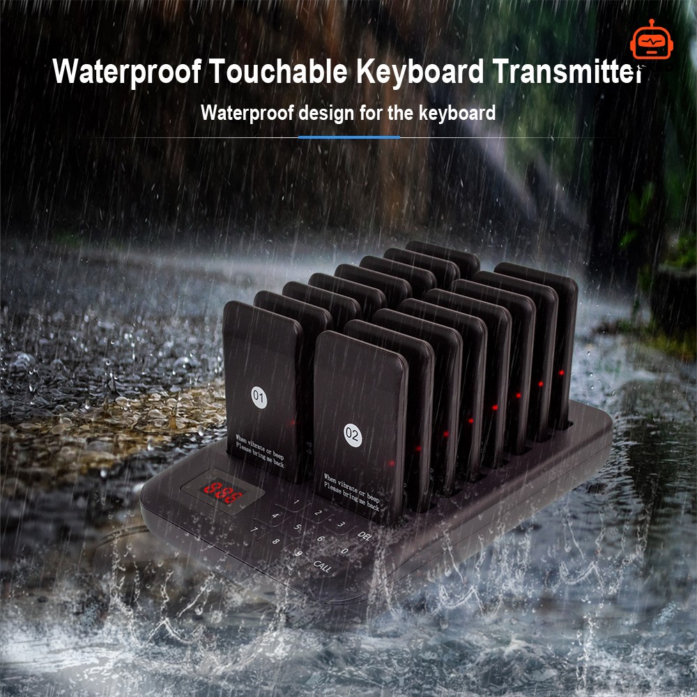CATEL CTP302/CTP320 ระบบเรียกคิวลูกค้าแบบไร้สาย (Wireless Paging System) ยอดนิยมสำหรับร้านอาหาร ร้านกาแฟ หรือฟู้ดคอร์ด เพื่อให้ลูกค้าไปนั่งรอที่โต๊ะได้โดยไม่ต้องยืนออกันที่หน้าเคาน์เตอร์ ช่วยลดความแออัดและเพิ่มความสะดวกในร้าน รุ่น/รหัส CTP302 รูปที่ 10