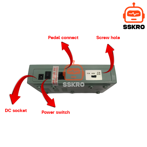 WATERUN SL-032N เครื่องทดสอบสายรัดข้อมือและรองเท้าป้องกันไฟฟ้าสถิต (ESD Combo Tester) รุ่น/รหัส SL-032N รูปที่ 7