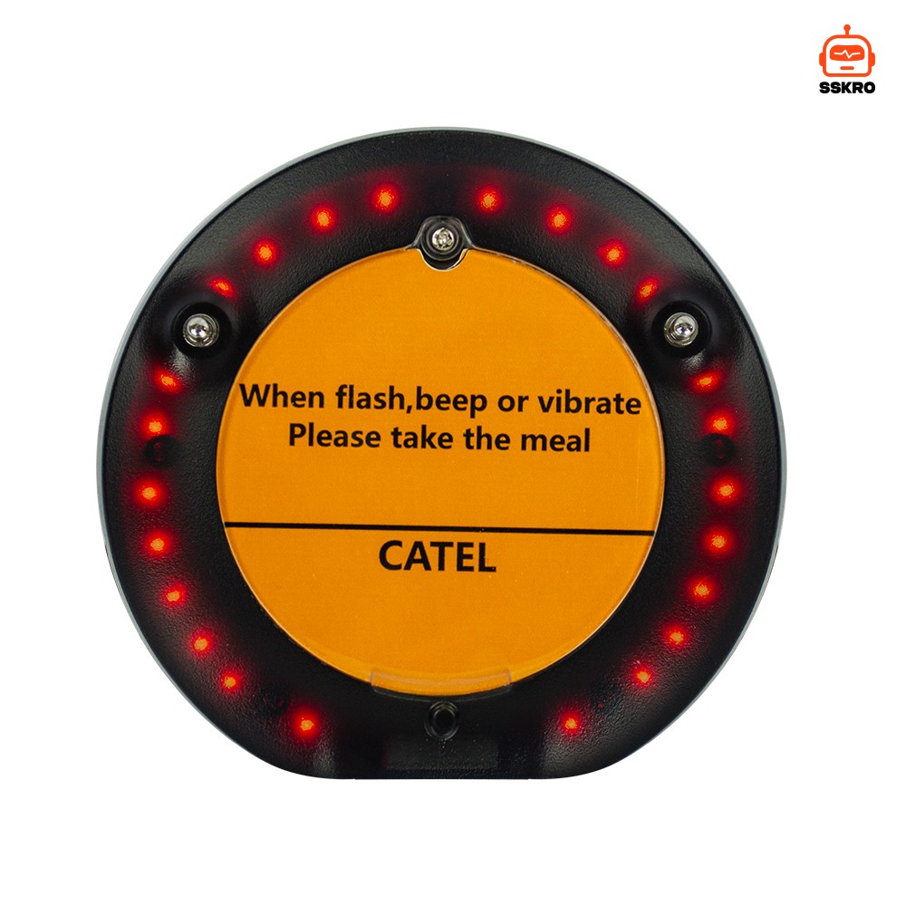 CATEL CTP206 30คิว ระบบเรียกเพจเจอร์กันน้ำ สำหรับร้านอาหาร ระบบเรียกเพจเจอร์แบบสั่น พร้อมเสียงบี๊ป เหมาะสำหรับร้านอาหารฟาสต์ฟู้ด รถขายอาหาร โรงแรม โบสถ์ สถานรับเลี้ยงเด็ก ระบบเรียกไร้สายสำหรับร้านอาหาร โรงแรม บาร์ ร้านกาแฟ และรถขายอาหาร รุ่น/รหัส CTP206 รูปที่ 10