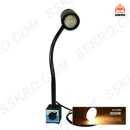 โคมไฟ LED ฐานแม่เหล็ก สำหรับเครื่องจักรกลและงานอุตสาหกรรม รุ่น/รหัส M3M รูปที่ 28
