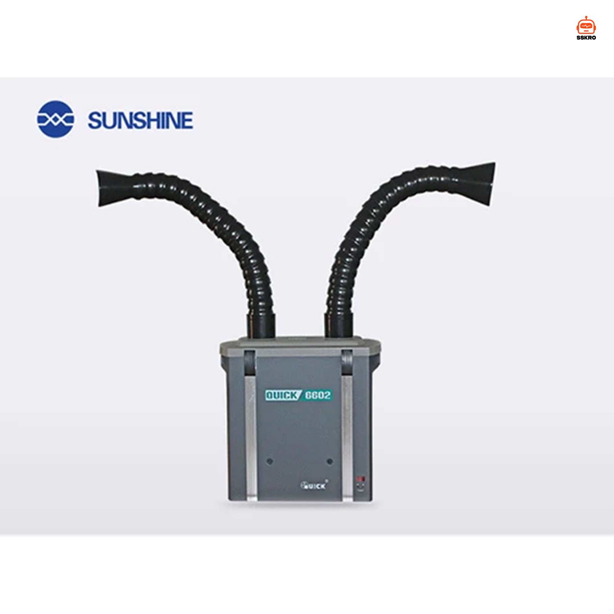QUICK 6601 เครื่องดูดควัน แรงดัน2400Pa Fume Purifying & Filtering System Single Station รุ่น/รหัส 6601 รูปที่ 4