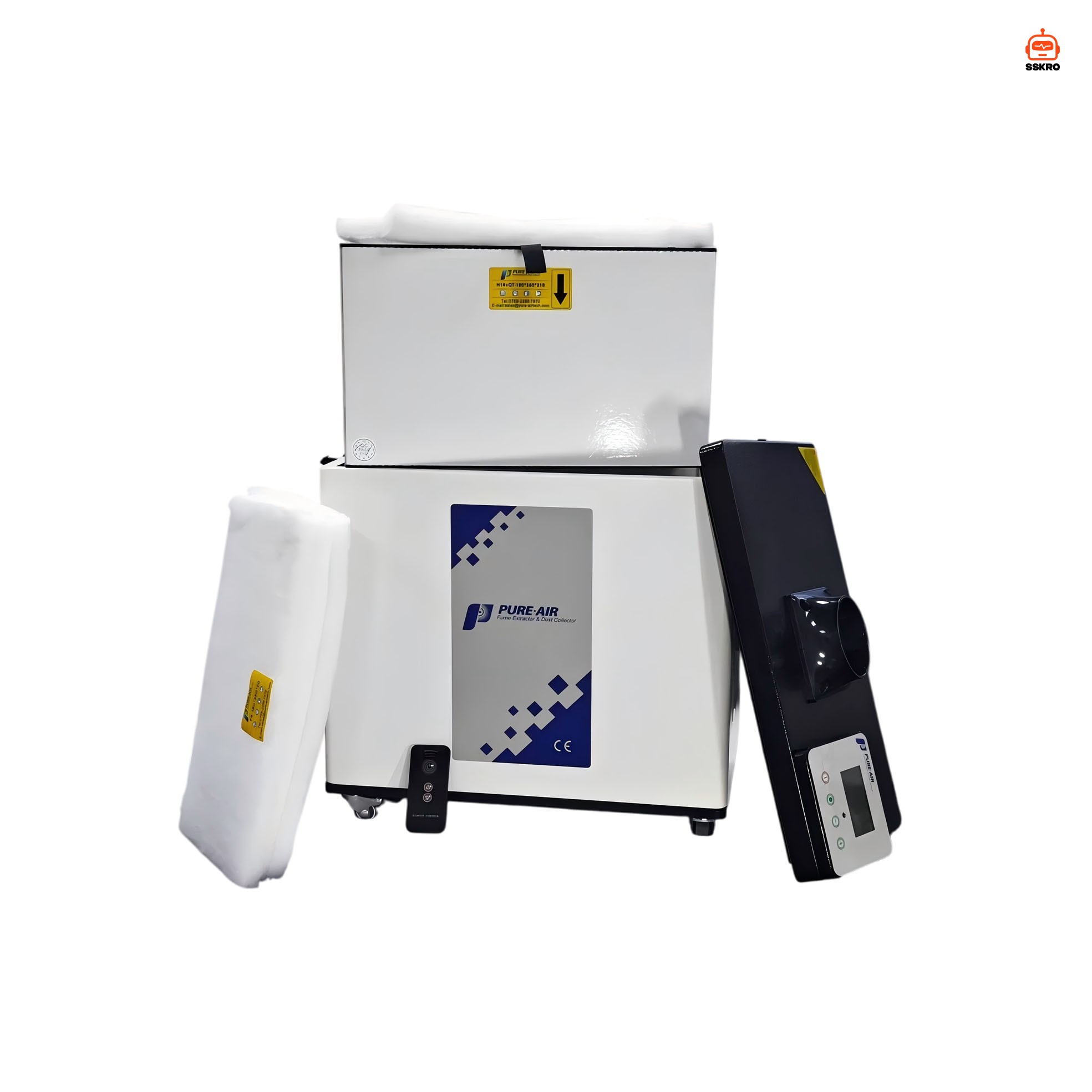 Pure-Air PA-300TS-IQ Fume Extractor เครื่องดูดควัน แรงดัน 2500Pa รุ่น/รหัส PA-300TS-IQ รูปที่ 6