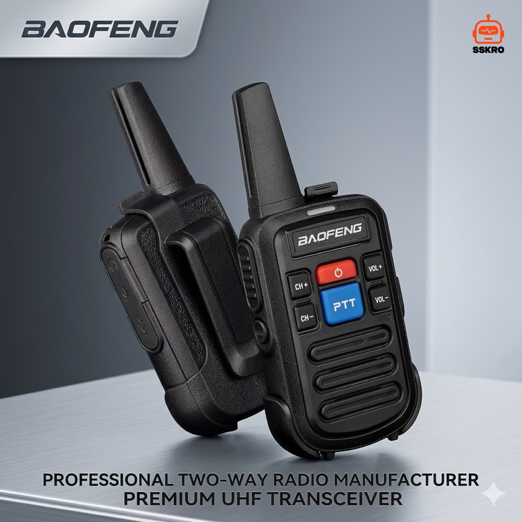 Baofeng BF-C50 วิทยุสื่อสาร ระยะ 1-3กิโลเมตร สำหรับร้านอาหาร งานก่อสร้าง โรงงาน หอพัก โรงแรม ท่องเที่ยว รุ่น/รหัส BF-C50 รูปที่ 6