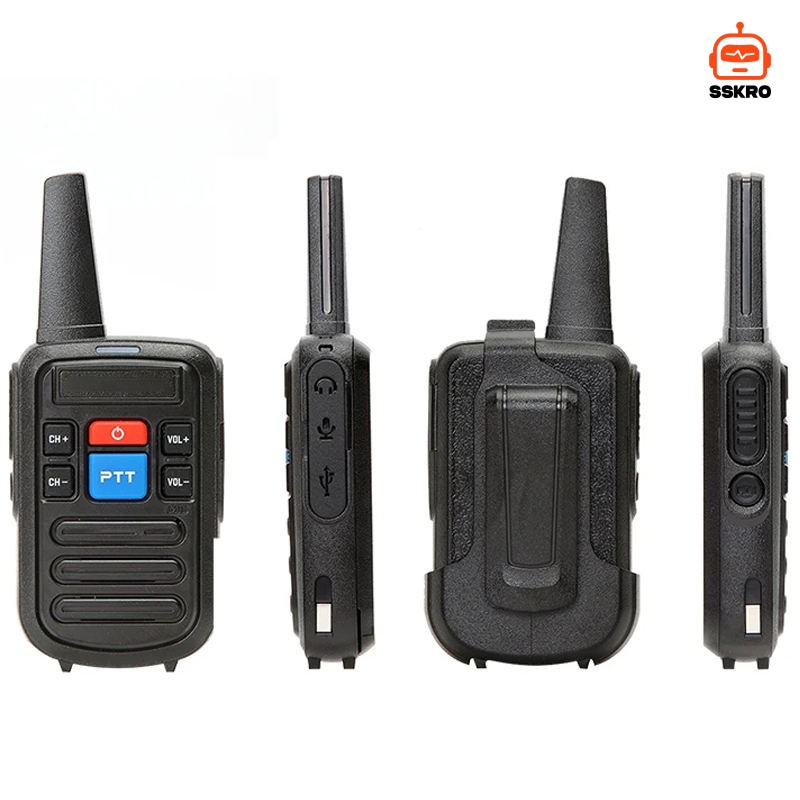 Baofeng BF-C50 วิทยุสื่อสาร ระยะ 1-3กิโลเมตร สำหรับร้านอาหาร งานก่อสร้าง โรงงาน หอพัก โรงแรม ท่องเที่ยว รุ่น/รหัส BF-C50 รูปที่ 3