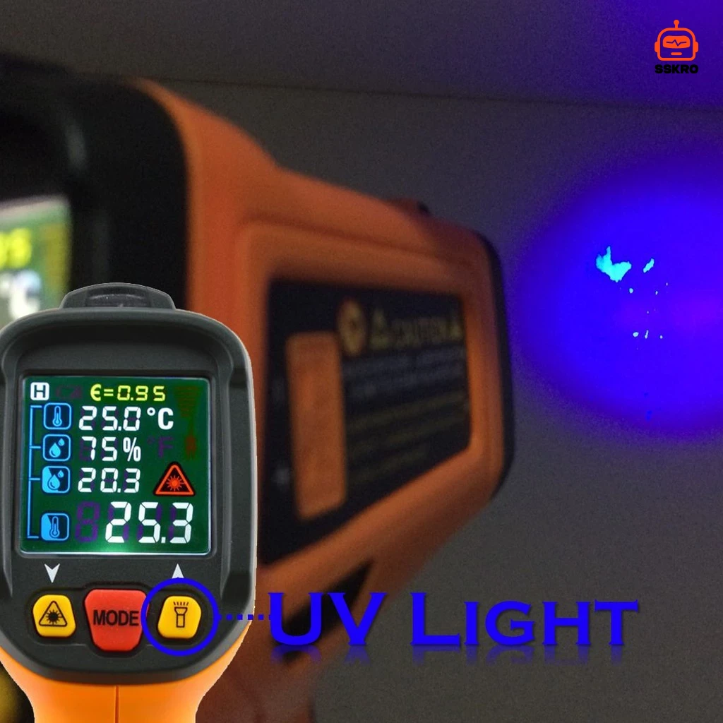 PEAKMETER PM6530D เครื่องวัดอุณหภูมิแบบอินฟราเรด (Infrared Thermometer) รุ่น/รหัส PM6530D รูปที่ 5