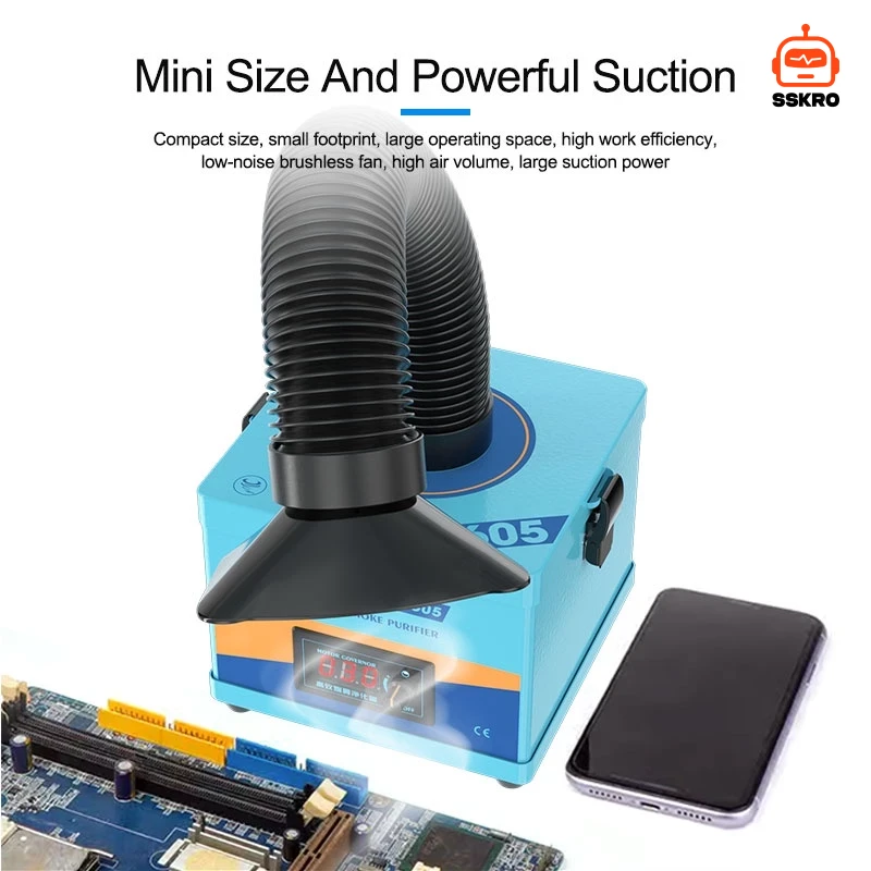 SUNSHINE SS-6605 High efficiency smoke purifier เครื่องดูดควันและกรองอากาศประสิทธิภาพสูง ดูดแรงสูง รุ่น/รหัส SS-6605 รูปที่ 5