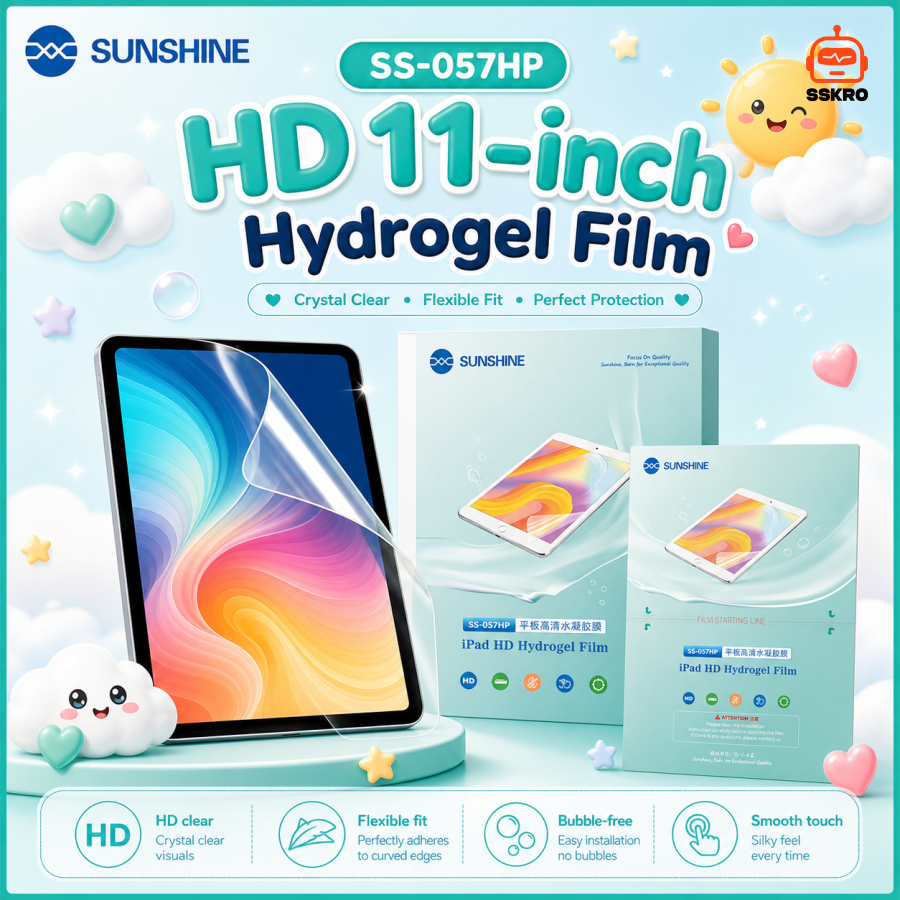 ฟิล์มไฮโดรเจล TPH สั่งตัดตามรุ่น แท็บเล็ต รุ่น/รหัส SS-057HP รูปที่ 4