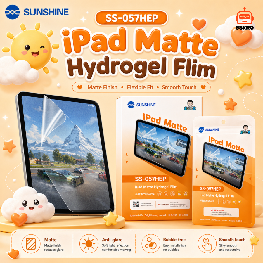 ฟิล์มไฮโดรเจล TPH สั่งตัดตามรุ่น แท็บเล็ต รุ่น/รหัส SS-057HP รูปที่ 6